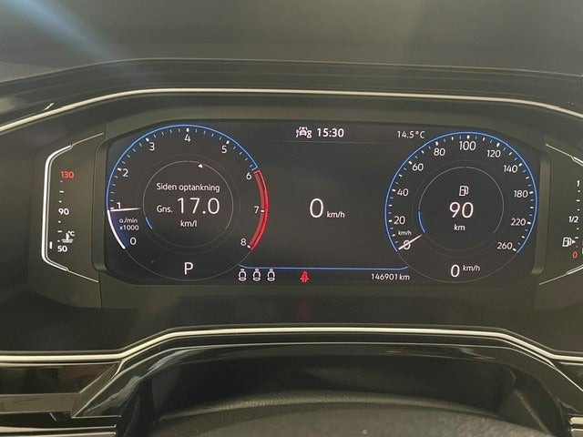 Grå VW Polo fra 2021