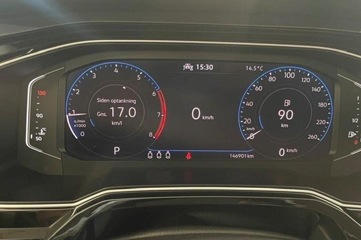 Grå VW Polo fra 2021