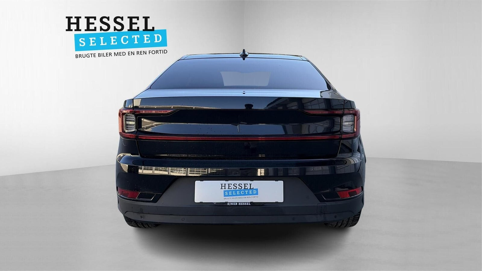 Sort Polestar 2 fra 2023