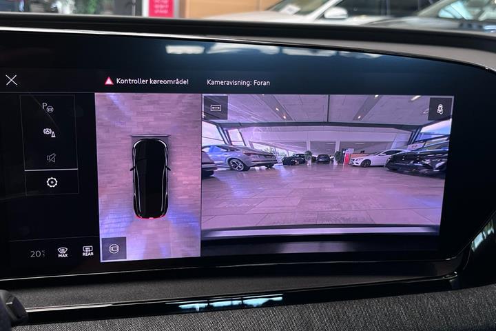 Sort Audi Q6 e-tron fra 2025
