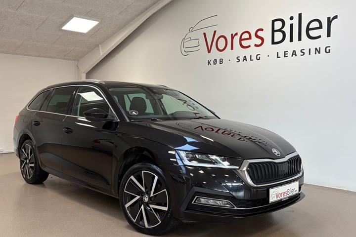Sort Skoda Octavia fra 2021