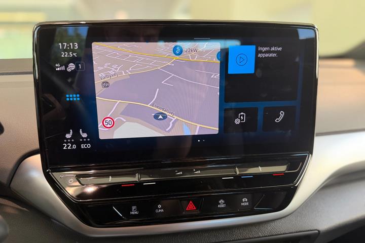 Grå VW ID.4 fra 2023