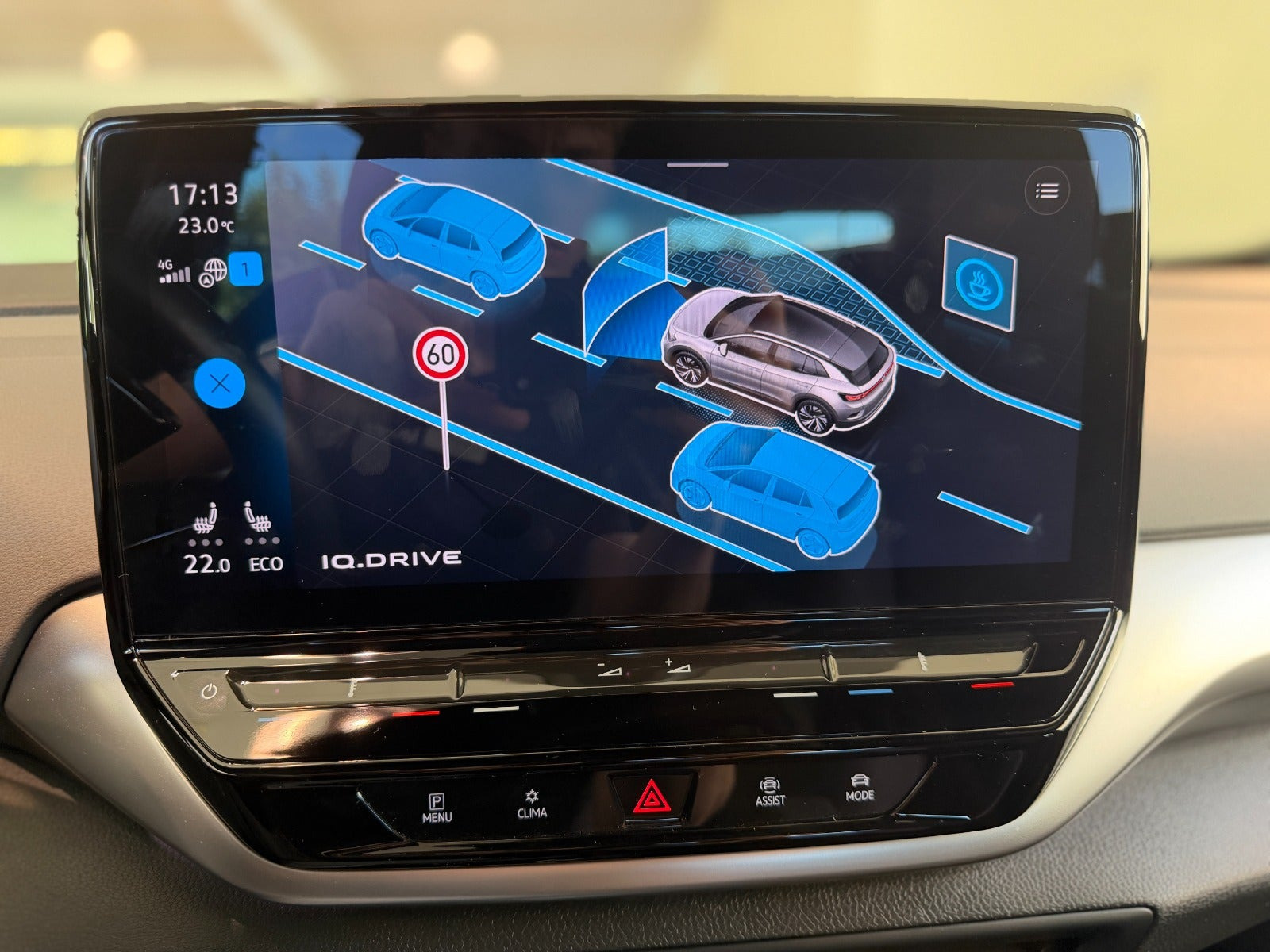 Grå VW ID.4 fra 2023