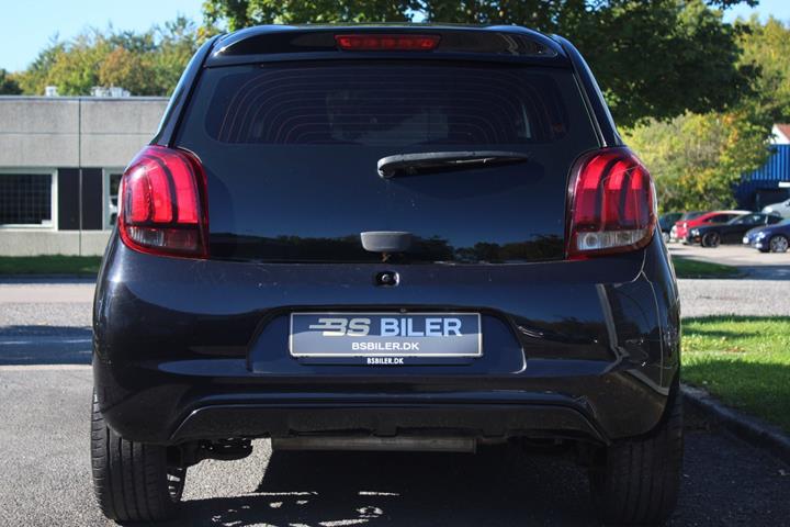 Sort Peugeot 108 fra 2018