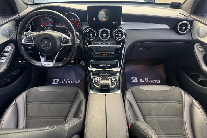 Hvid Mercedes GLC63 fra 2018