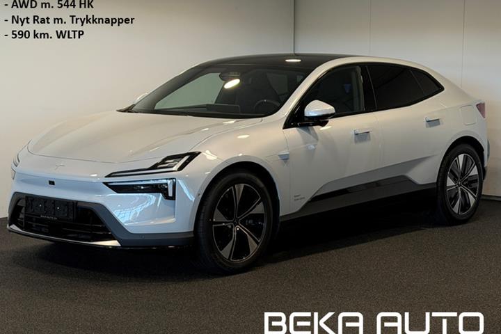 Grå Polestar 4 fra 2026