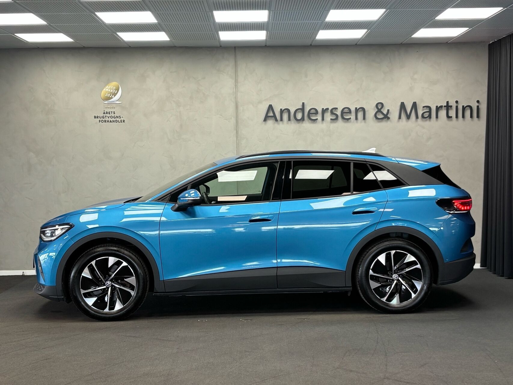 Blå VW ID.4 fra 2024