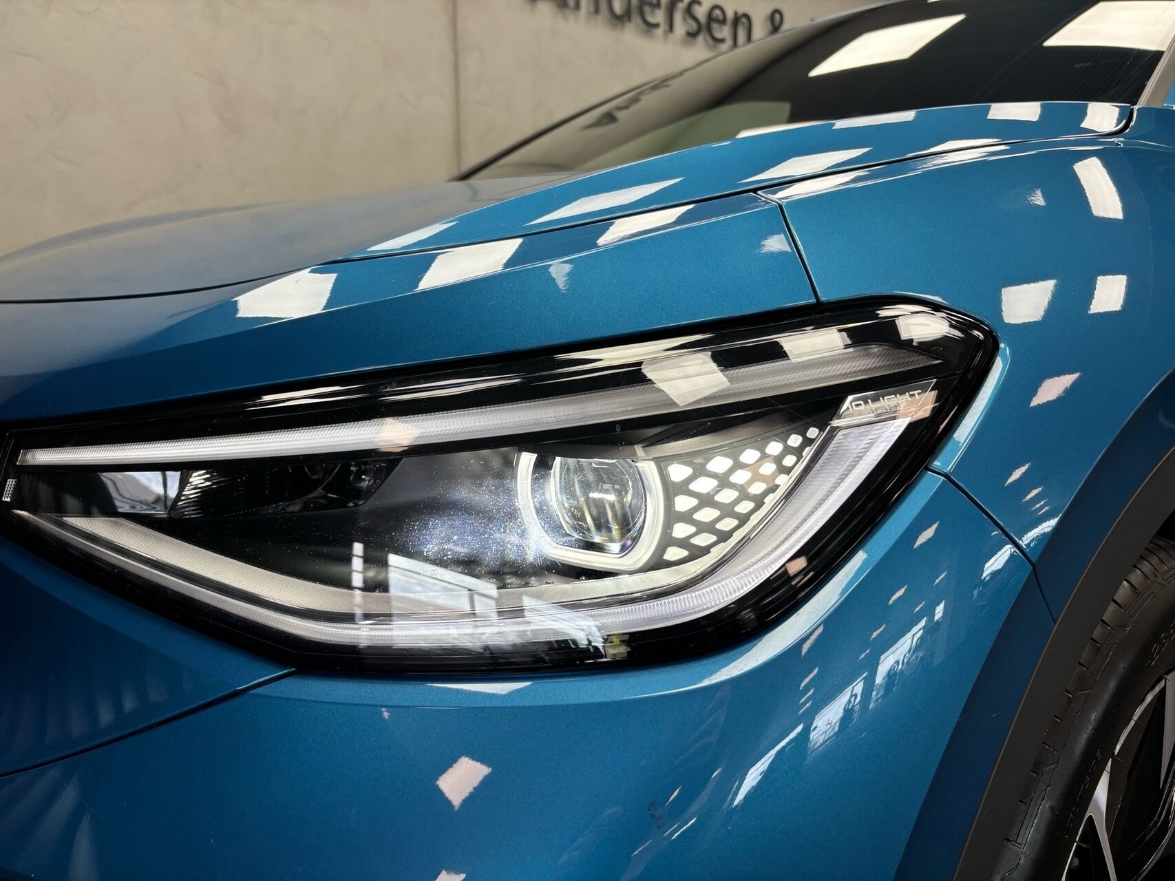 Blå VW ID.4 fra 2024