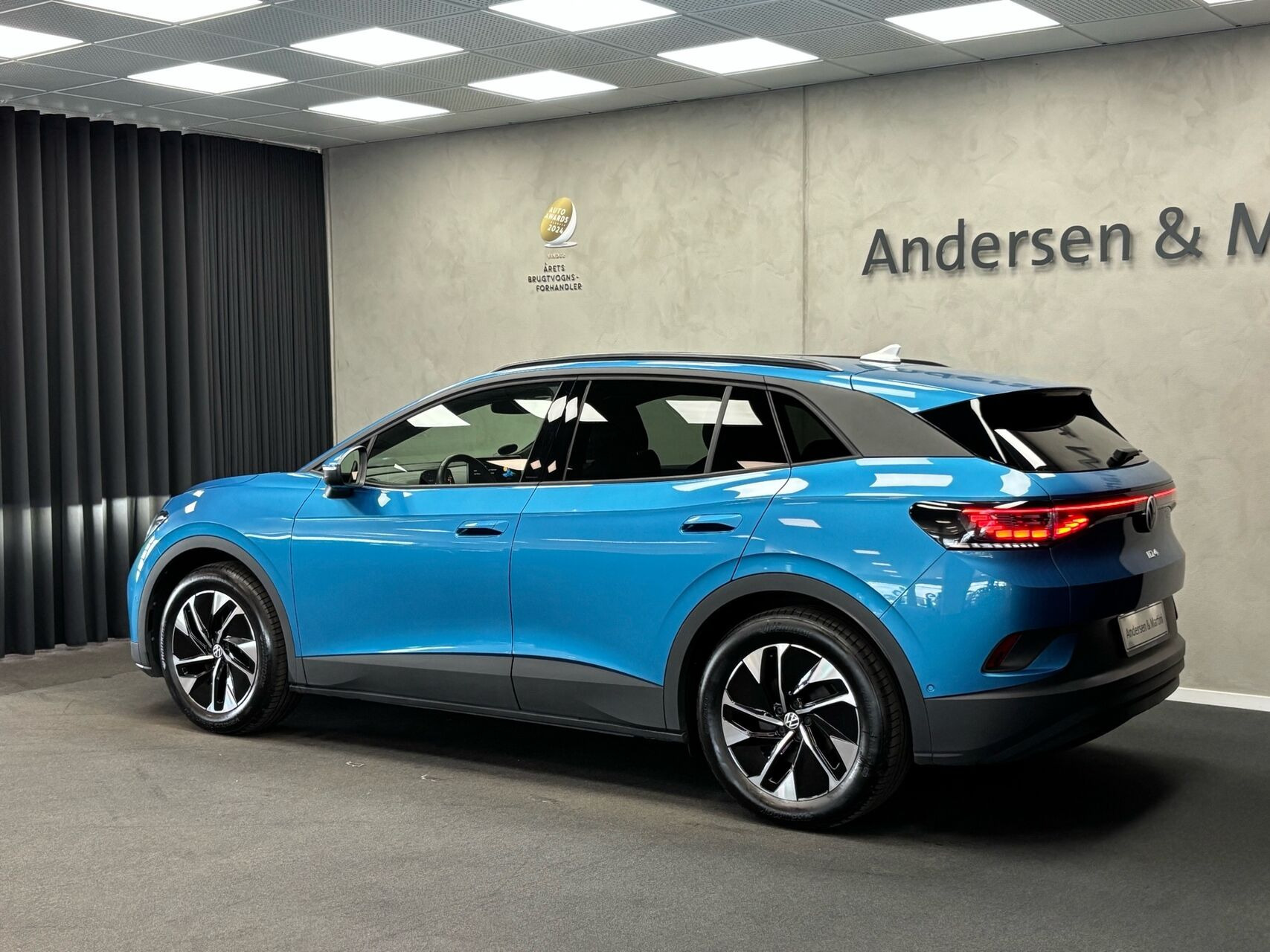 Blå VW ID.4 fra 2024