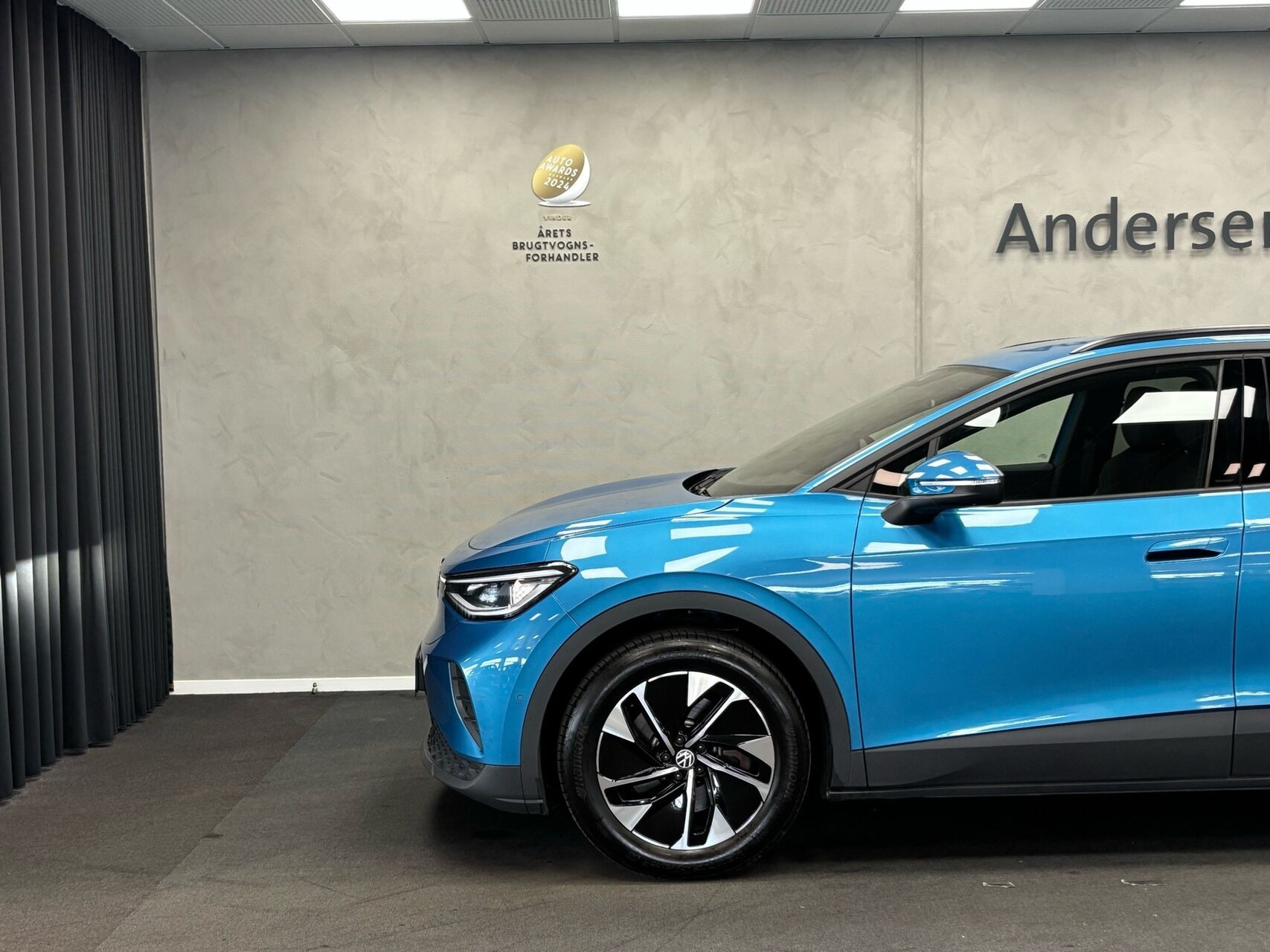 Blå VW ID.4 fra 2024