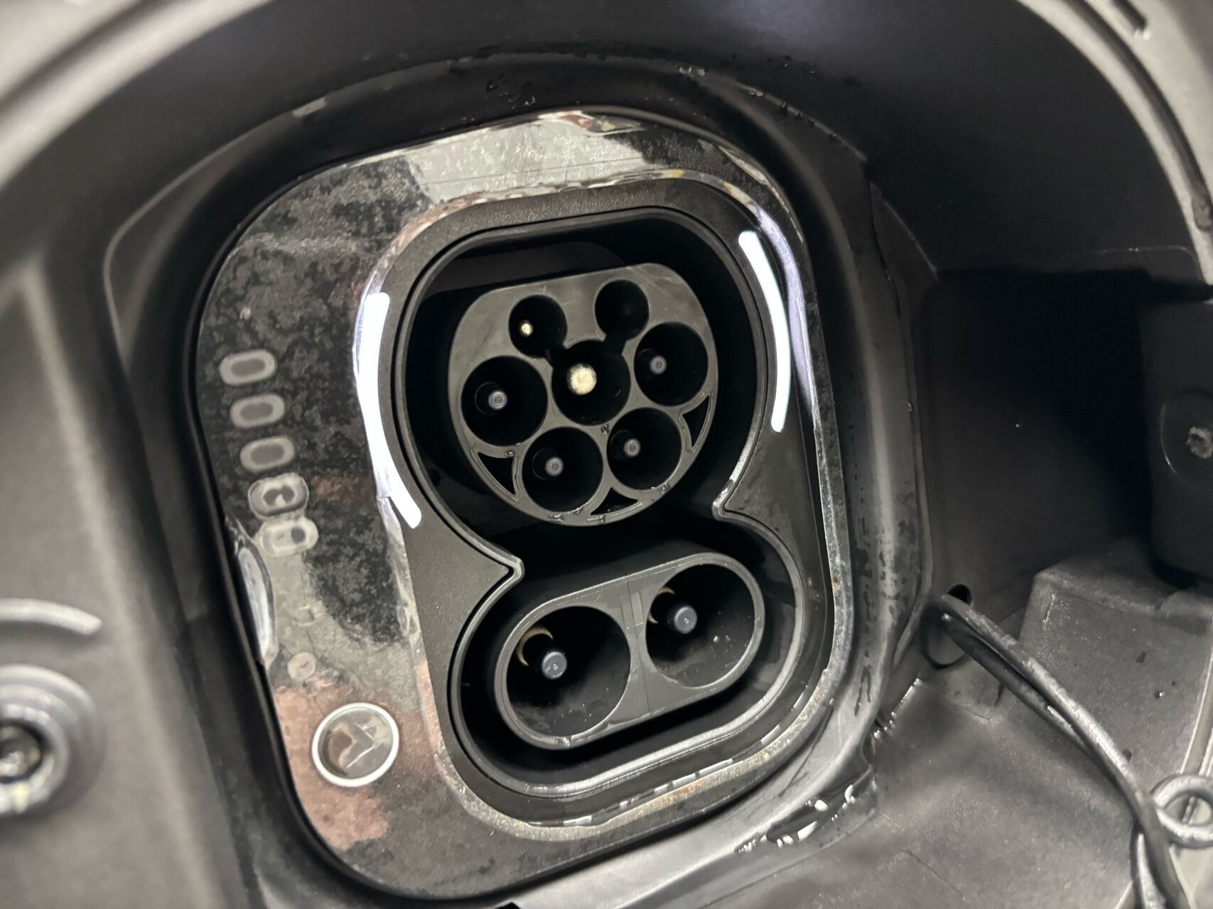 Hvid Fiat 500e fra 2023