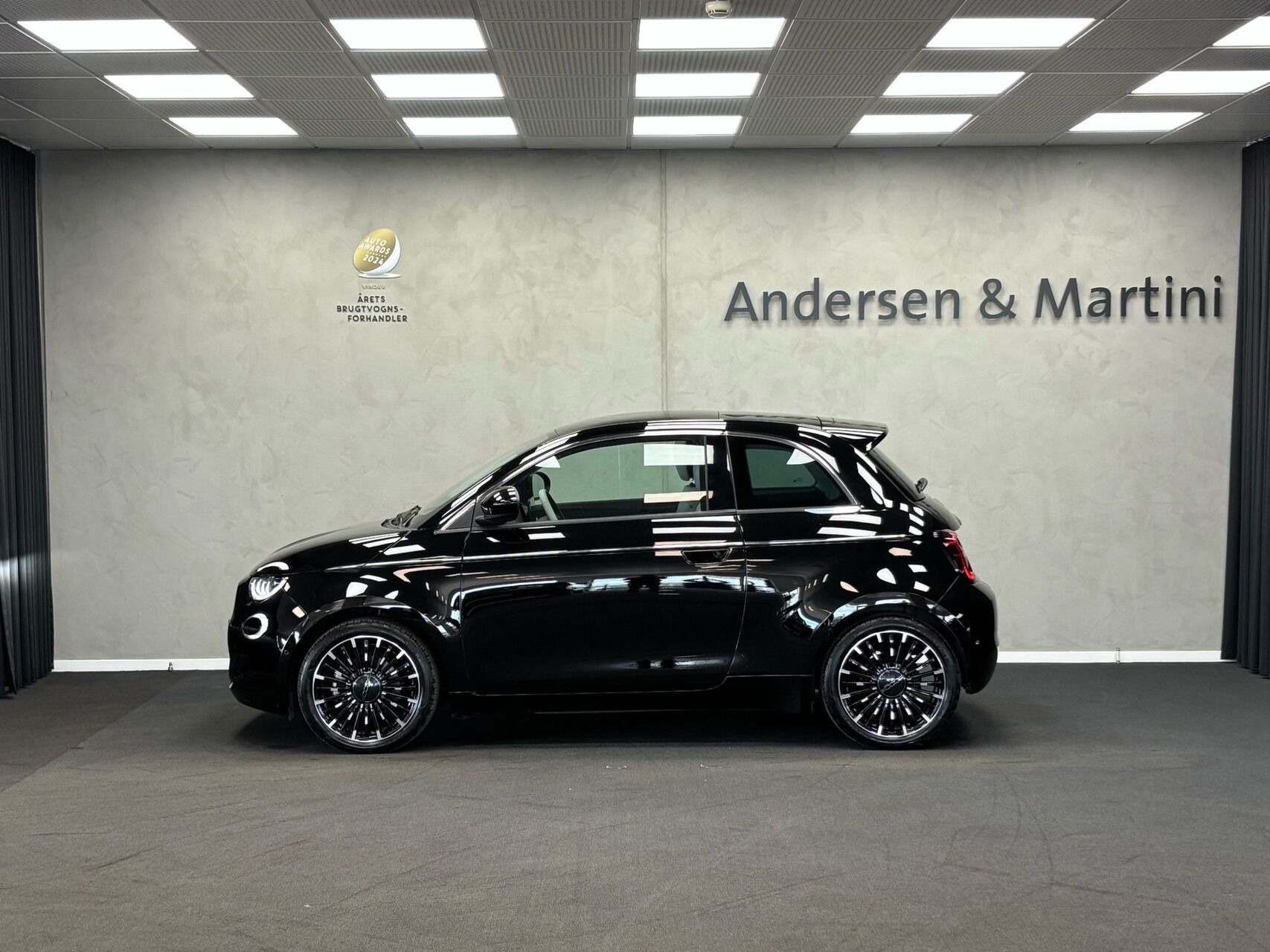 Sort Fiat 500e fra 2023