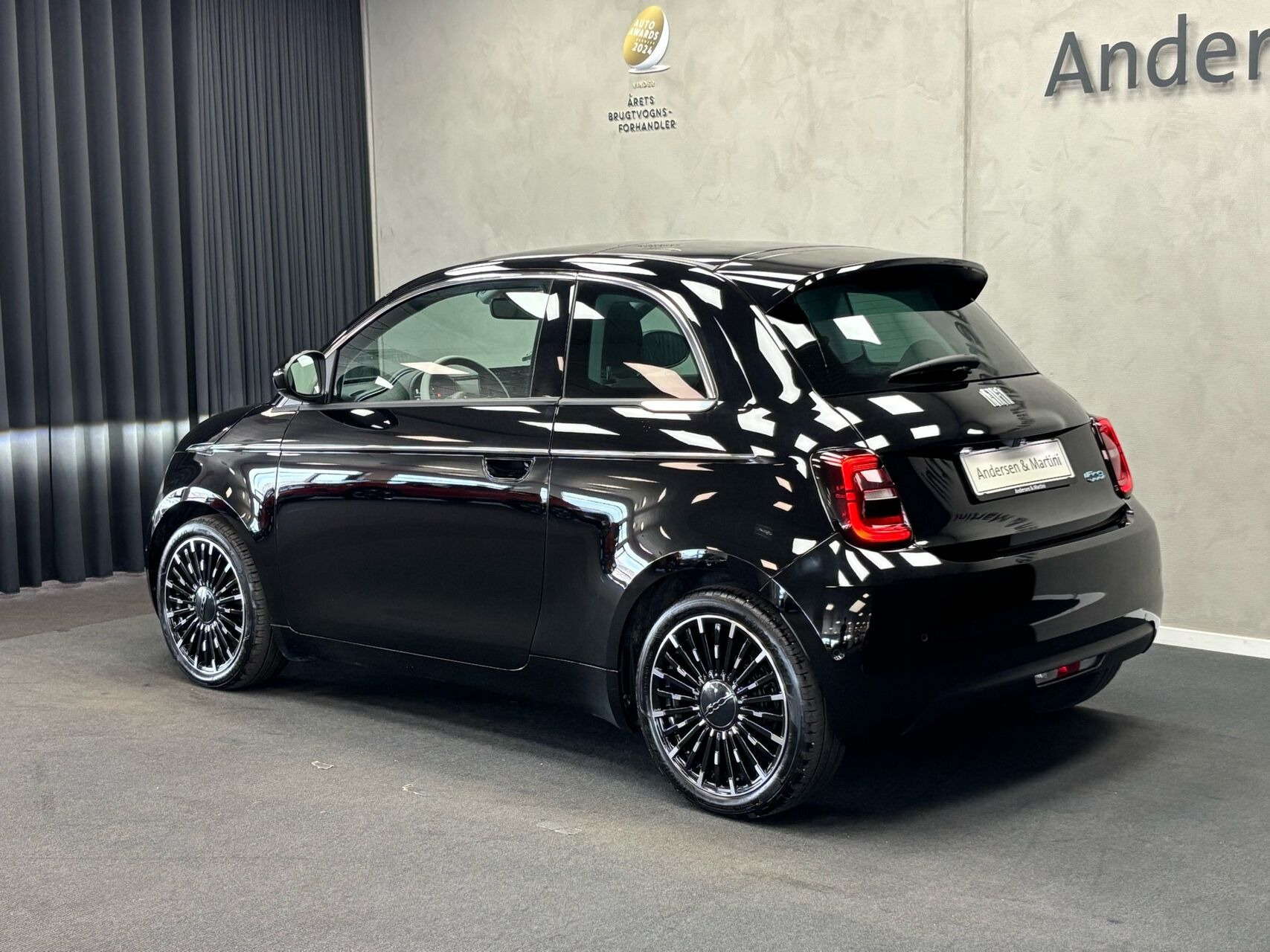 Sort Fiat 500e fra 2023
