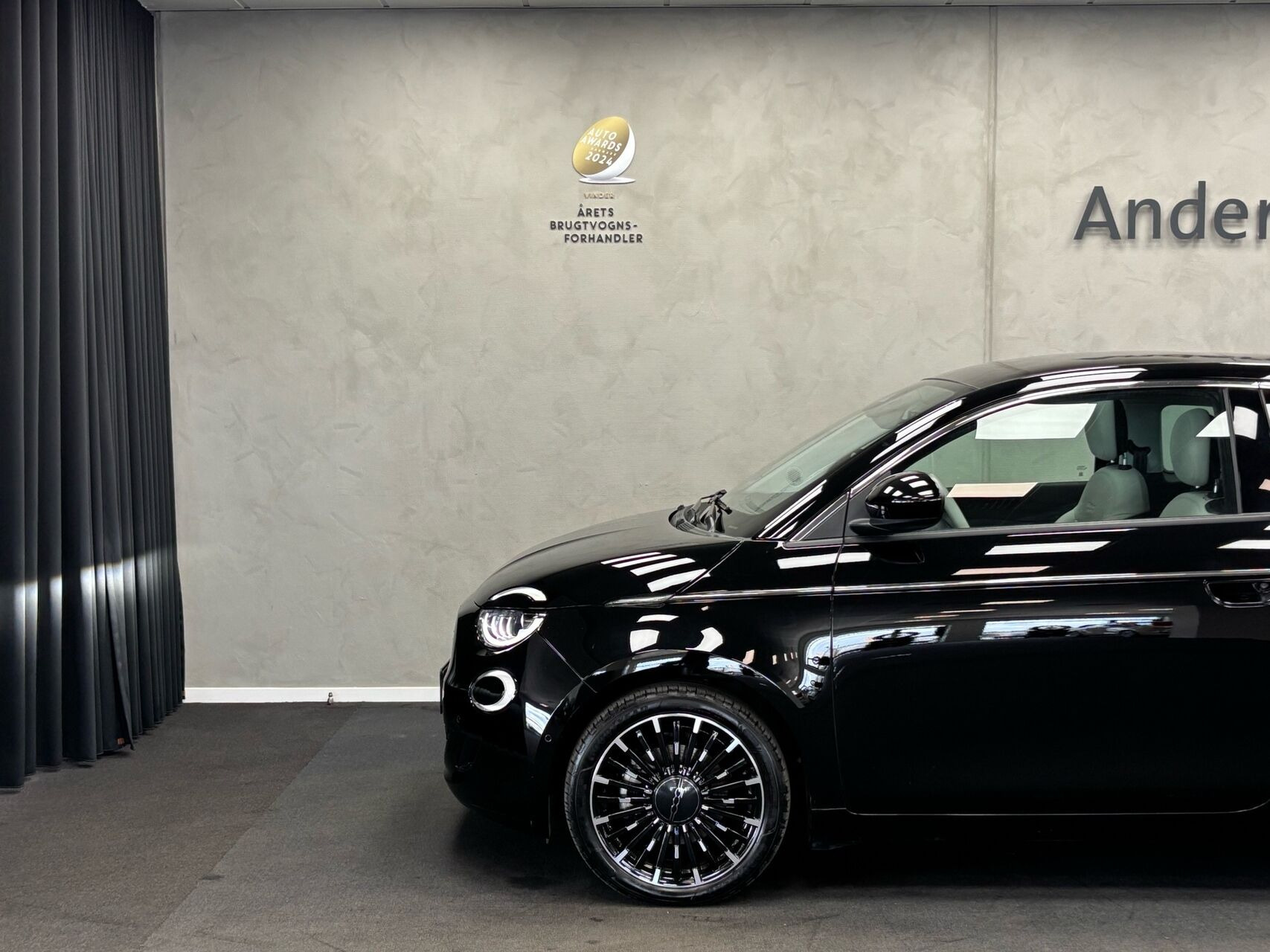 Sort Fiat 500e fra 2023
