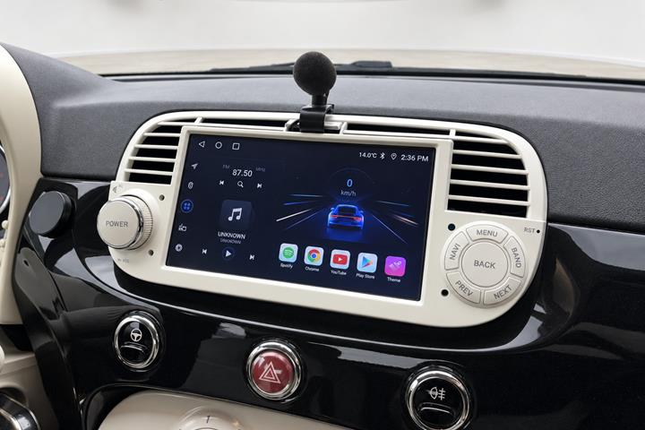 Sort Fiat 500C fra 2012