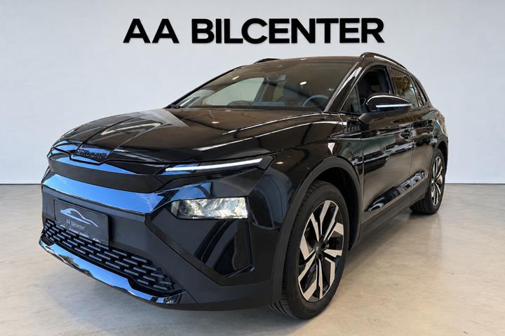 Sort Skoda Elroq fra 2026 set udefra