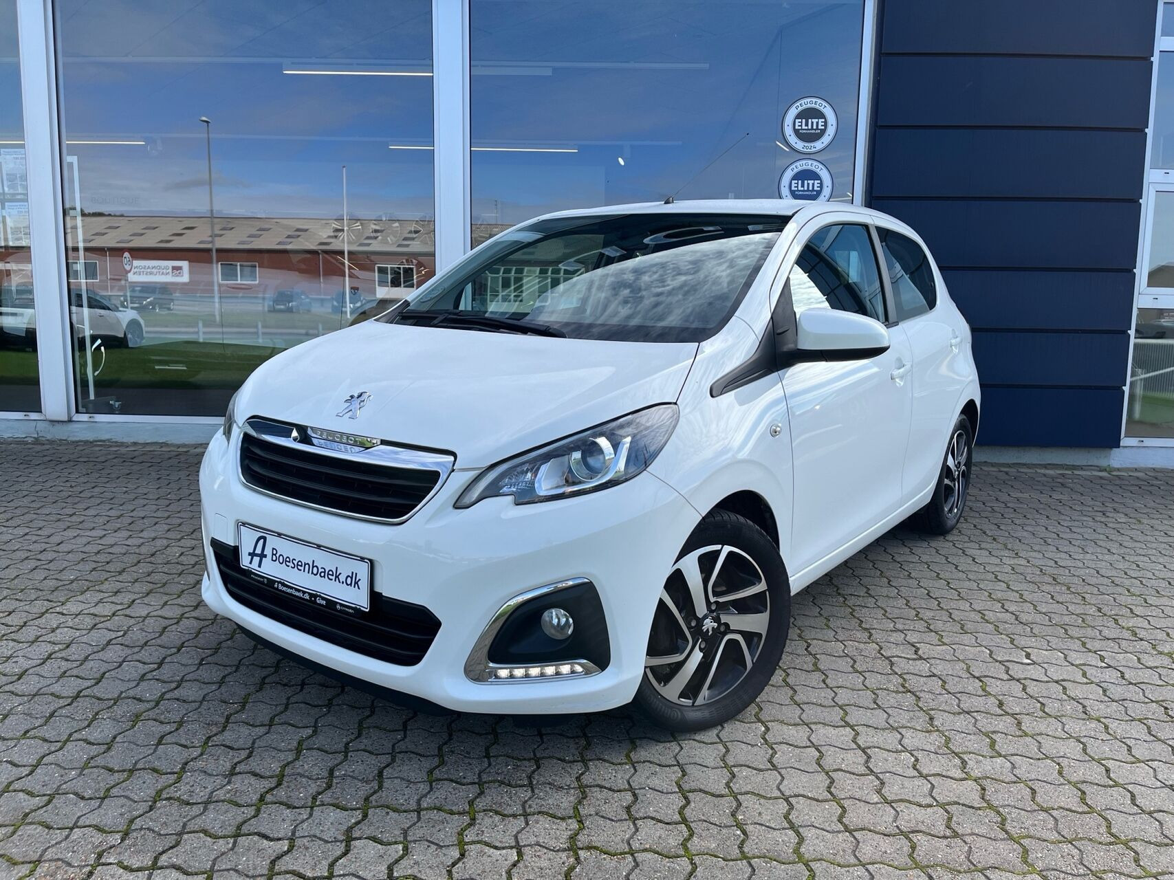 Hvid Peugeot 108 fra 2019