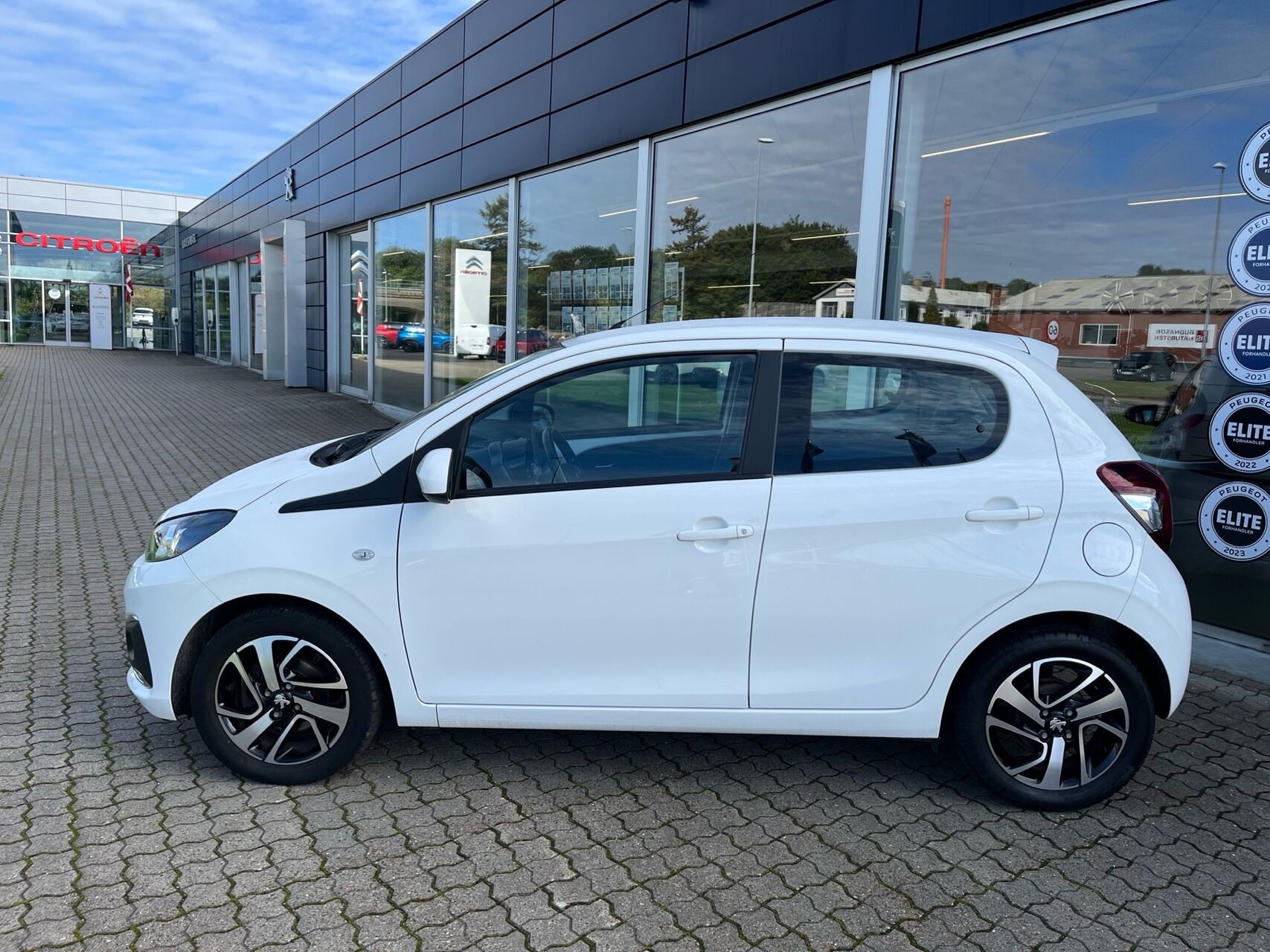 Hvid Peugeot 108 fra 2019