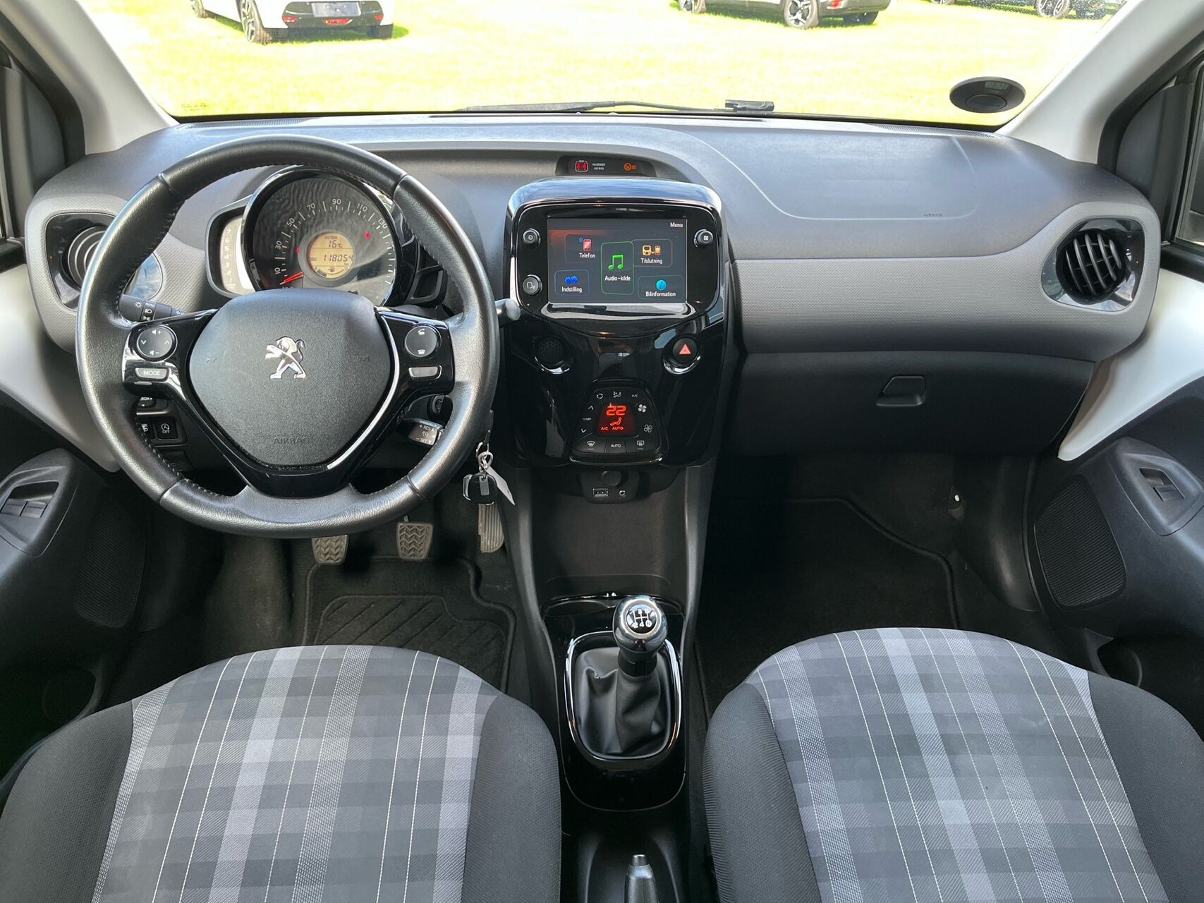 Hvid Peugeot 108 fra 2019
