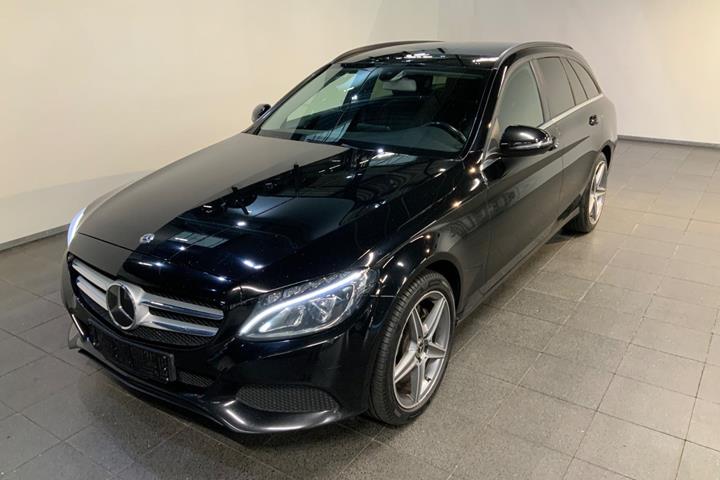 Sort Mercedes C220 d fra 2017