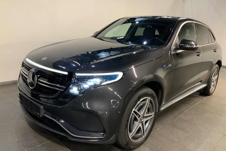 Grå Mercedes EQC400 fra 2023
