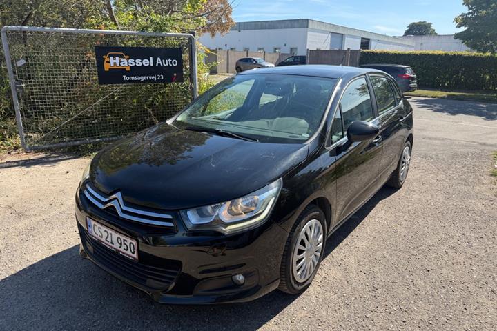 Grøn Citroën C4 fra 2015