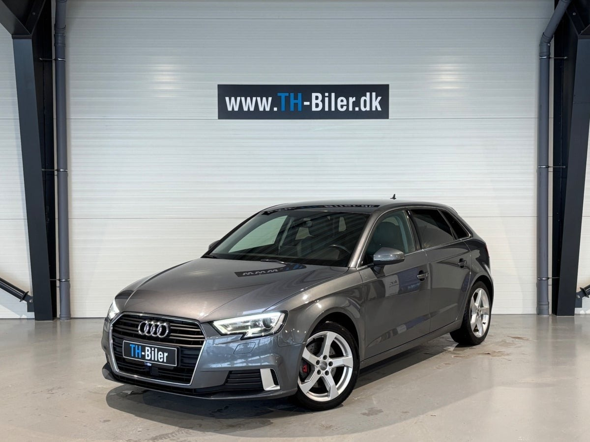 Audi A3 2,0 TFSi 190 Sport Sportback S-tr.