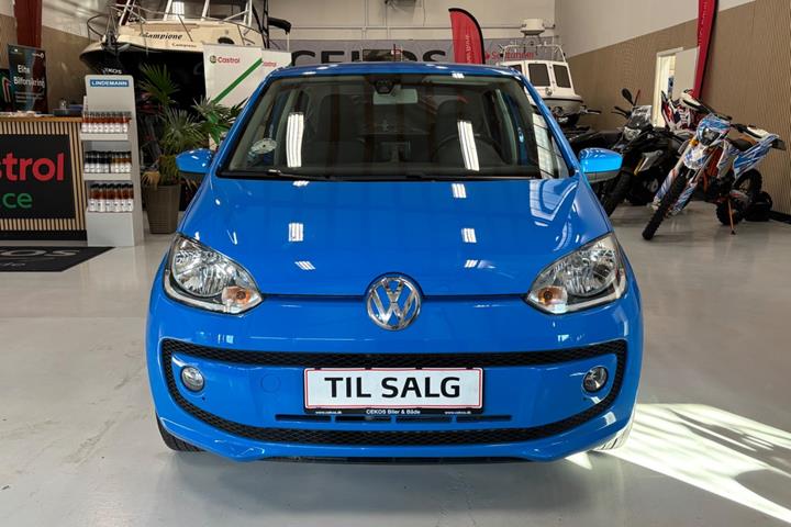 Blå VW UP! fra 2016