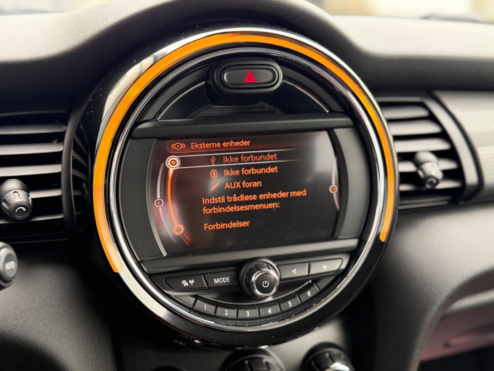 Grøn Mini Cooper fra 2015