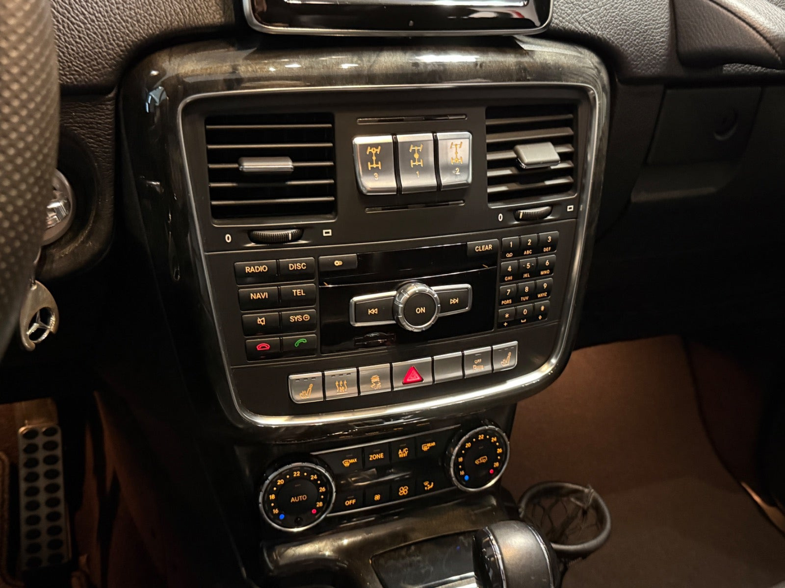 Sort Mercedes G350 fra 2012