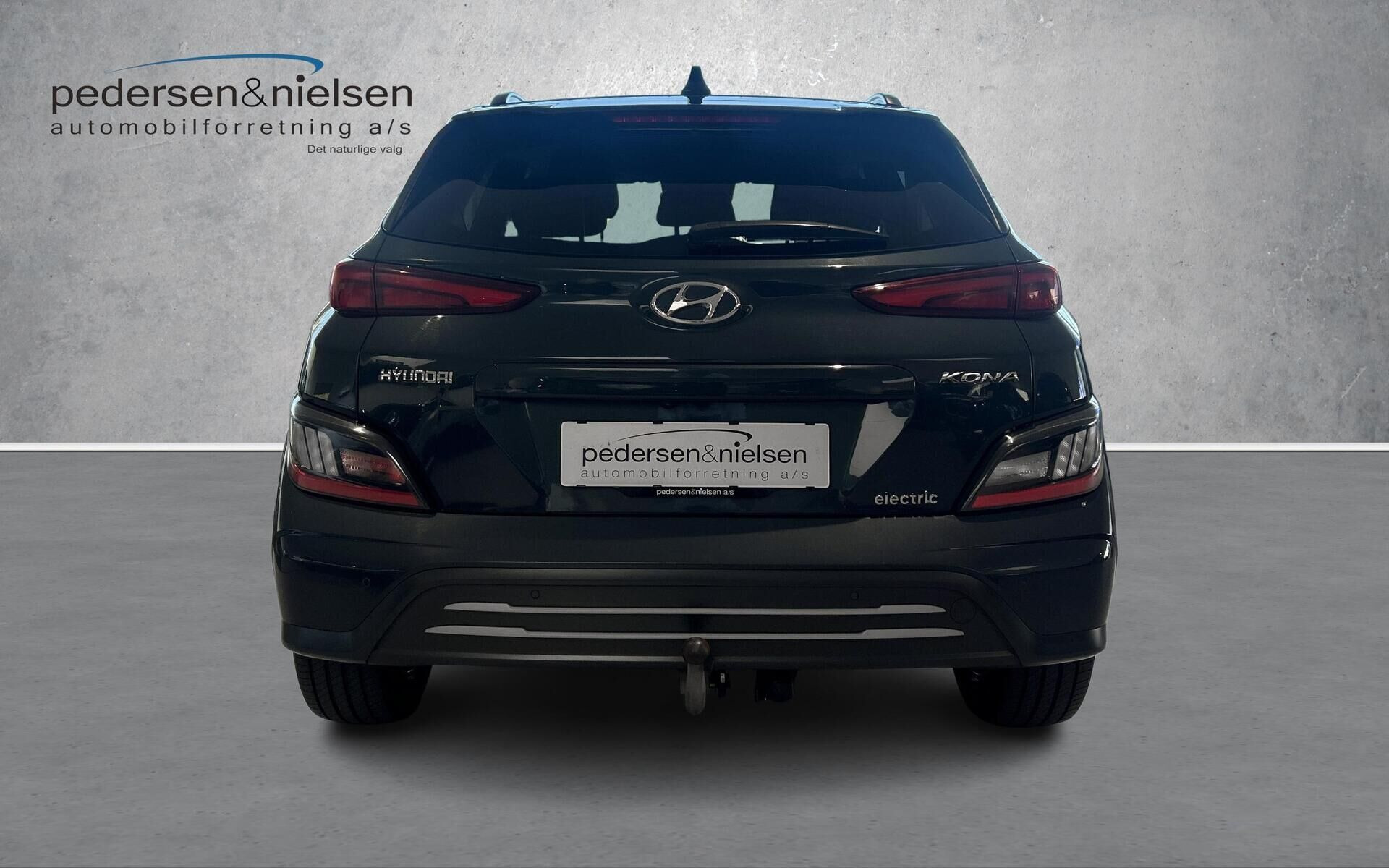 Blå Hyundai Kona fra 2022