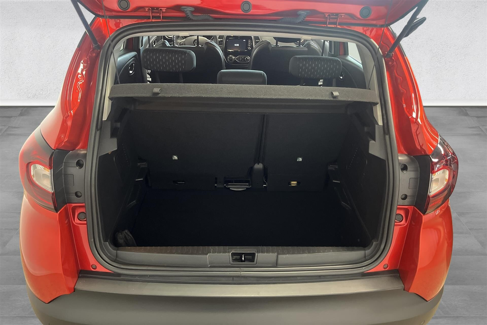 Rød Renault Captur fra 2018