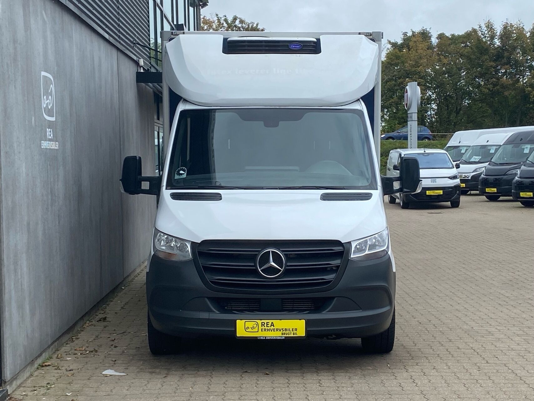 Hvid Mercedes Sprinter fra 2021