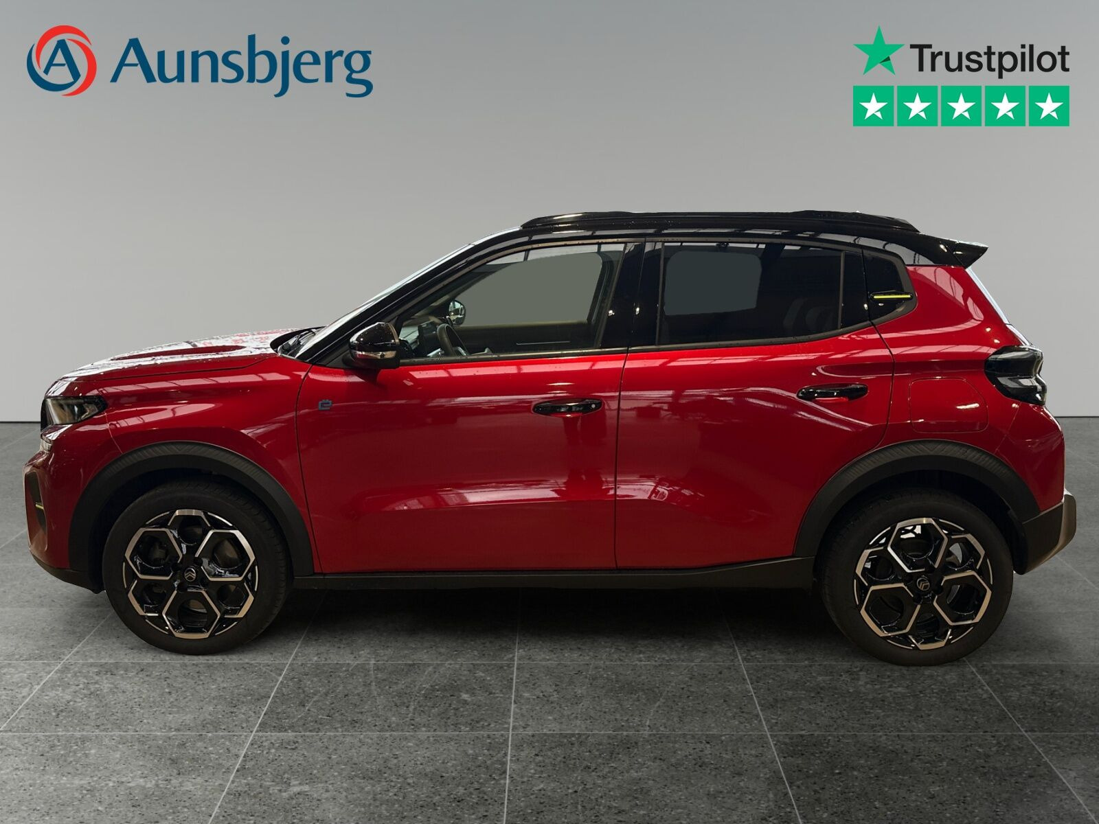 Rød Citroën ë-C3 fra 2024