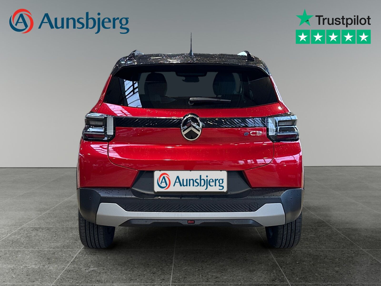 Rød Citroën ë-C3 fra 2024