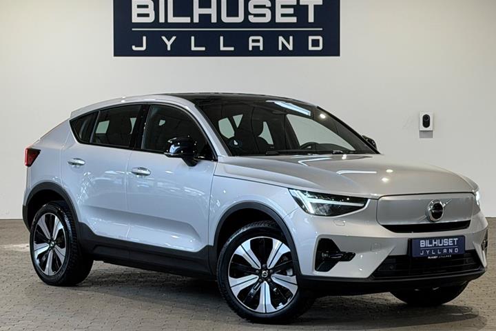 Grå Volvo C40 fra 2023