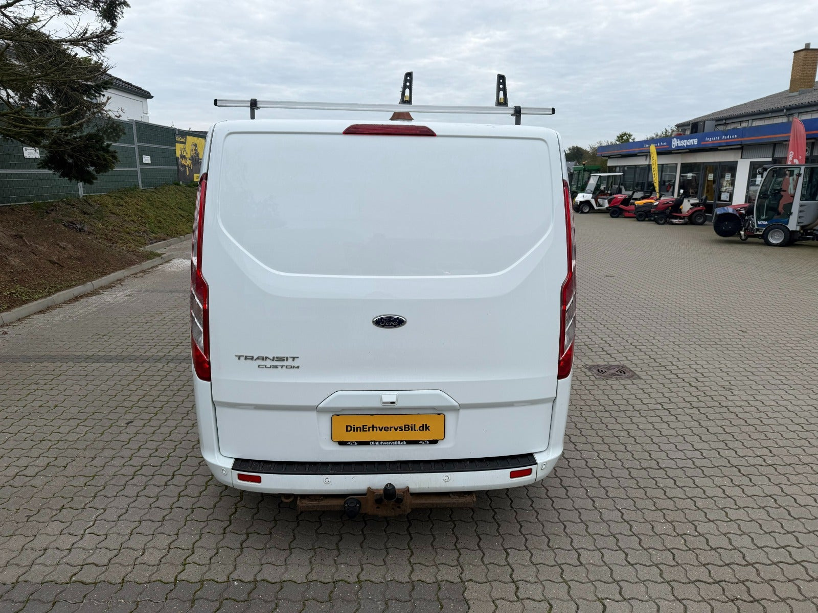 Hvid Ford Transit Custom 300 L2 fra 2021