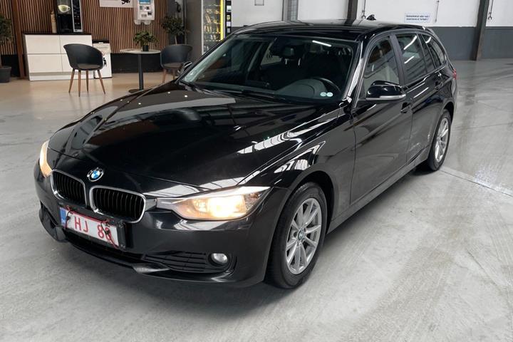 Sort BMW 318d fra 2014