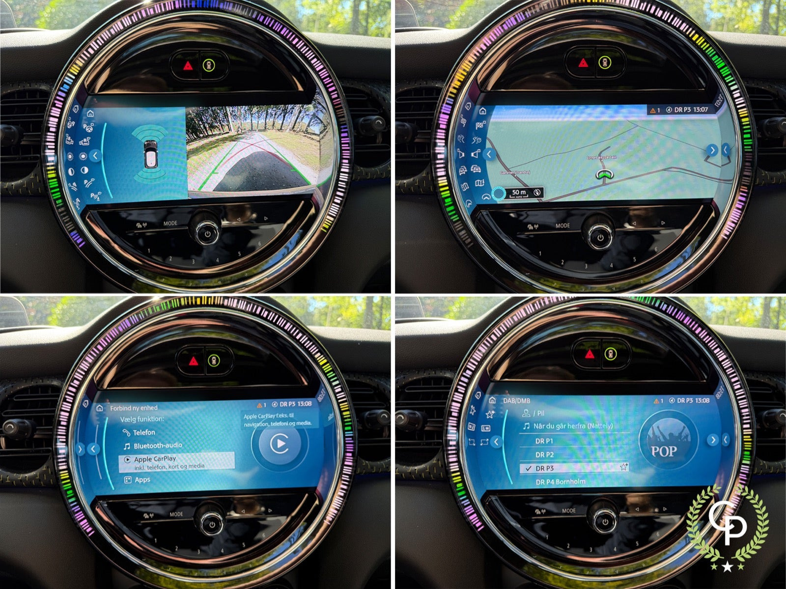 Hvid Mini Cooper SE fra 2021