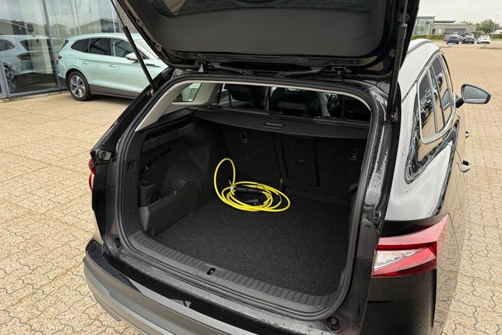 Sort Skoda Enyaq fra 2025