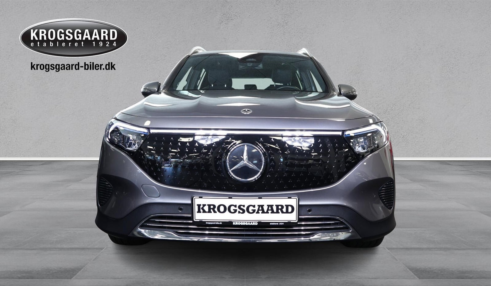 Grå Mercedes EQB250+ fra 2024