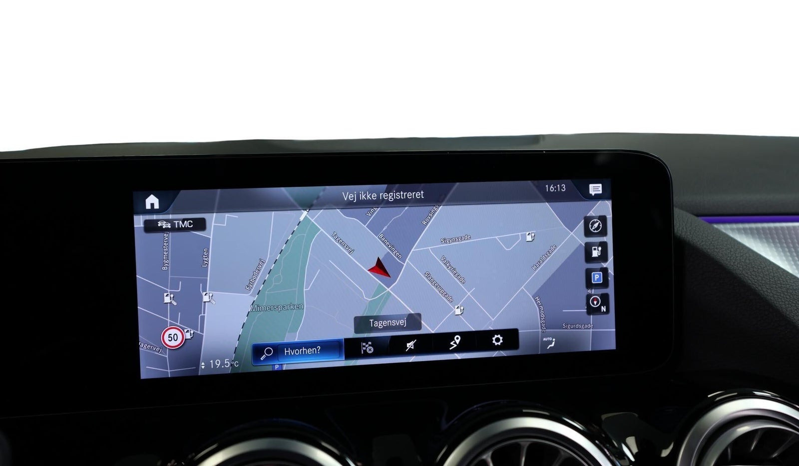 Grå Mercedes EQA250+ fra 2023