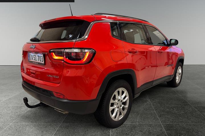 Rød Jeep Compass fra 2020