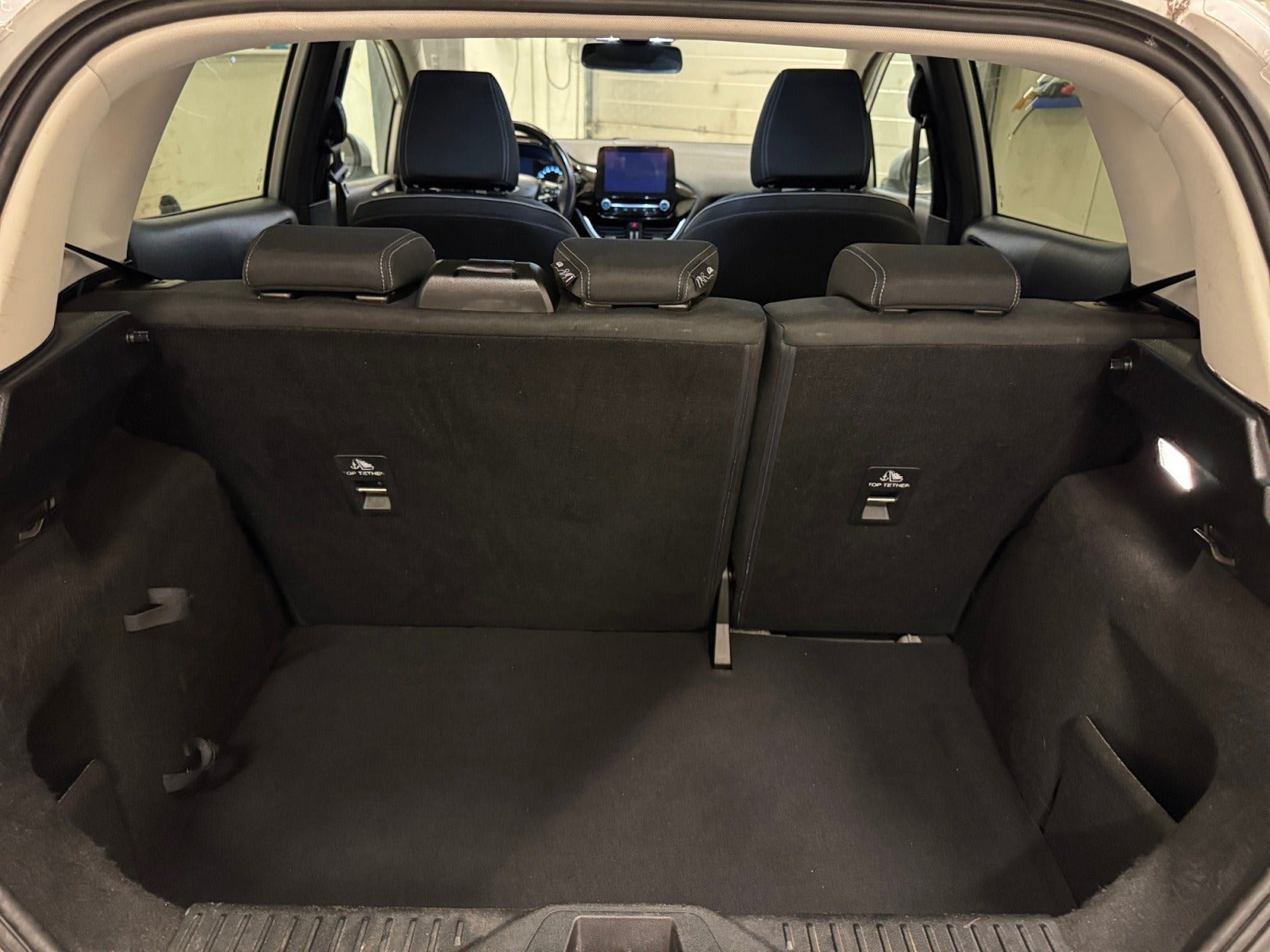 Sølv Ford Fiesta fra 2017