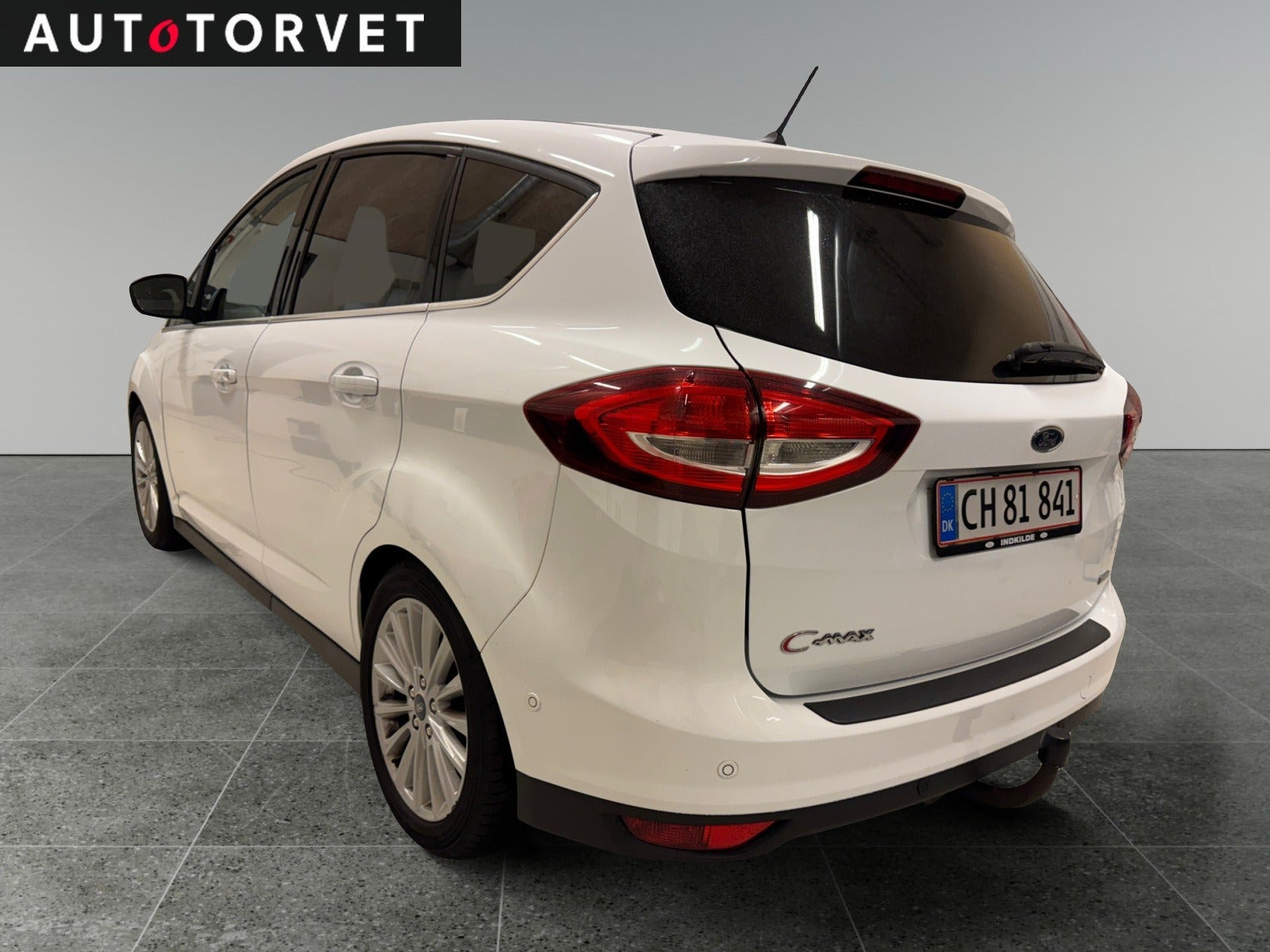 Hvid Ford C-MAX fra 2018