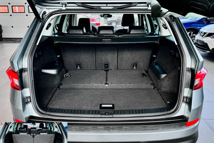 Gul Skoda Kodiaq fra 2019