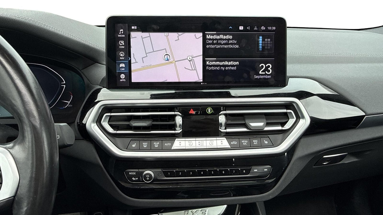 Sort BMW iX3 fra 2023