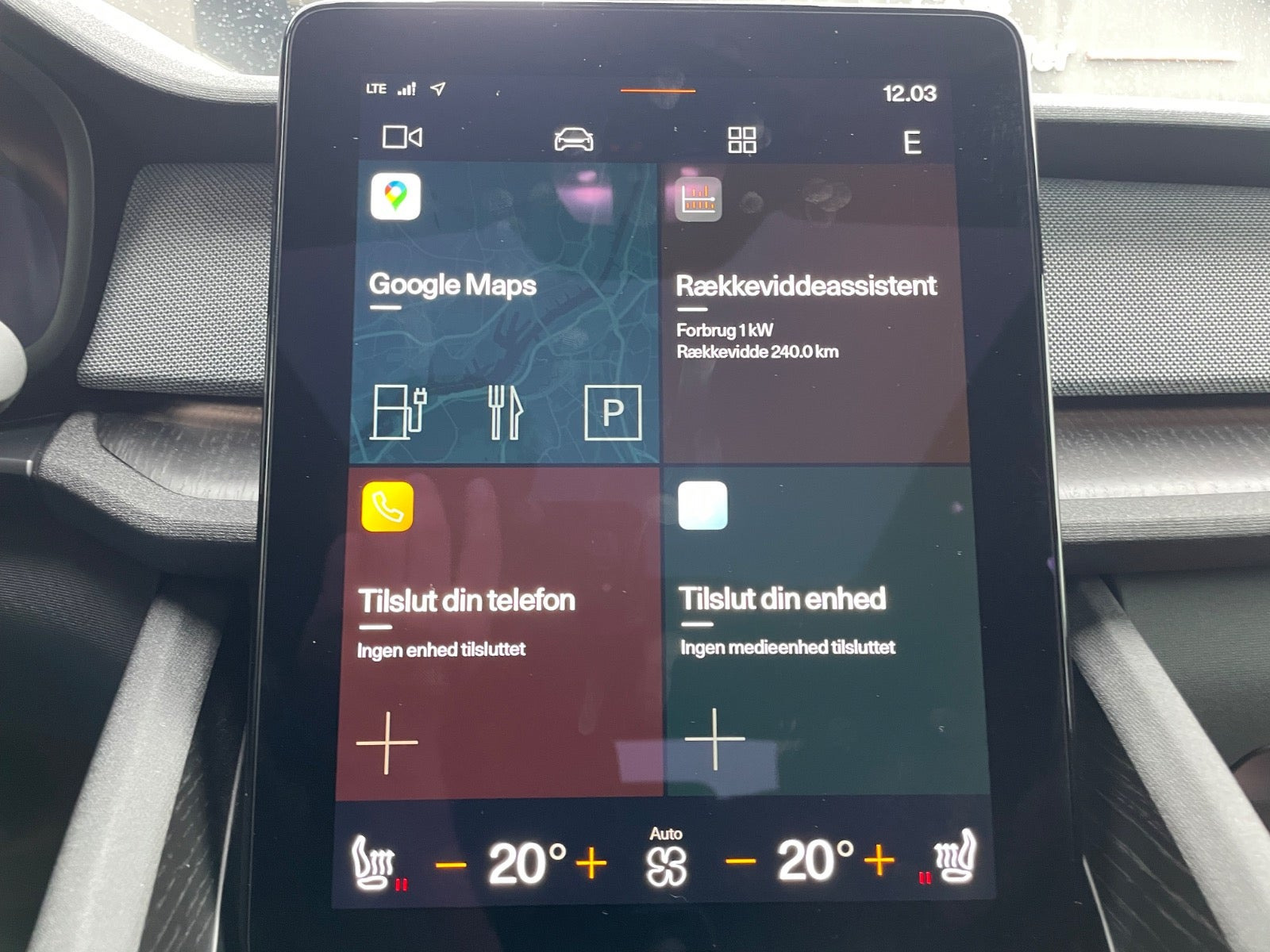 Sort Polestar 2 fra 2022