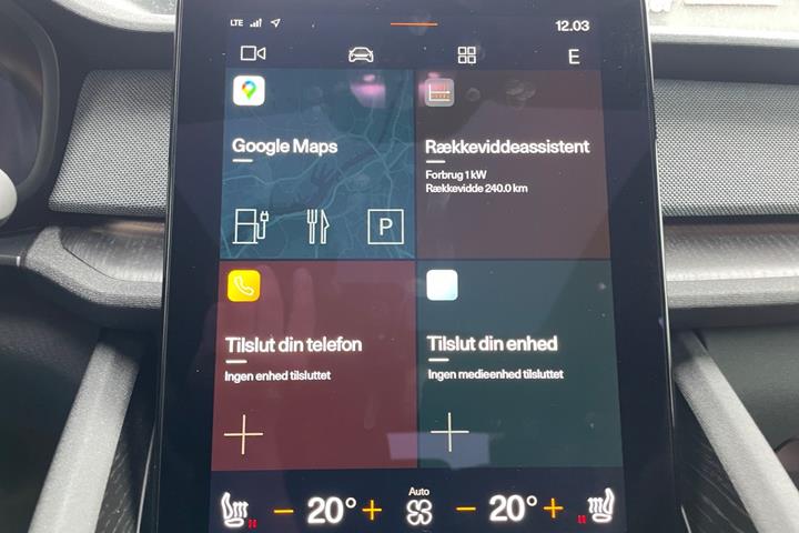 Sort Polestar 2 fra 2022