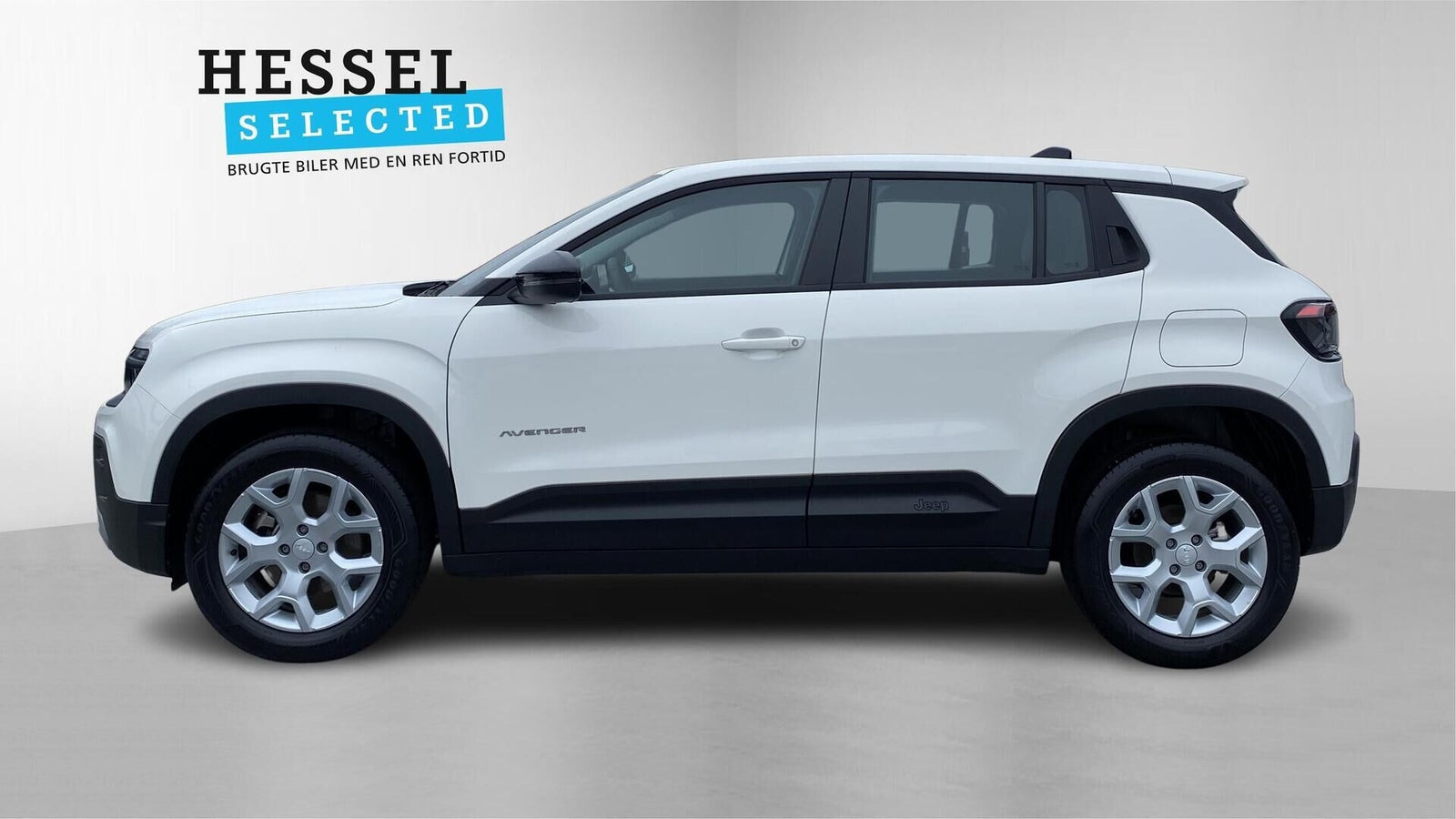 Hvid Jeep Avenger fra 2025